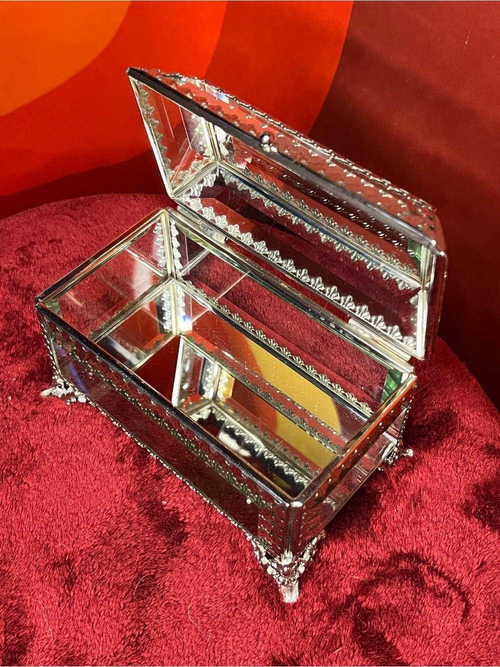 Decorative Glass Box - Picture 2 of 4